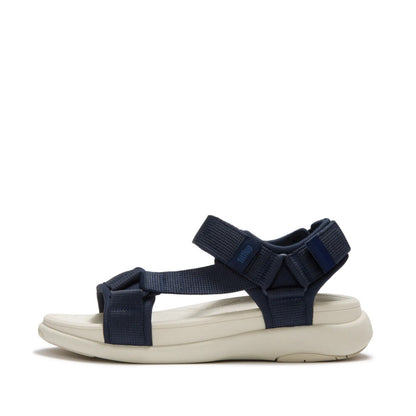 F-MODE GO MENS TONAL WEBBING SLING SANDALS