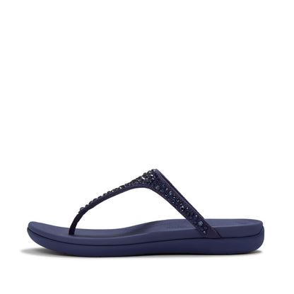 SOLAY CRYSTAL TOE-POST SANDALS