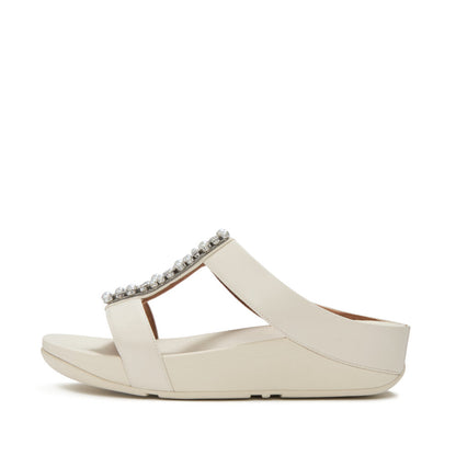 FINO PEARL & CRYSTAL H-BAR SLIDES