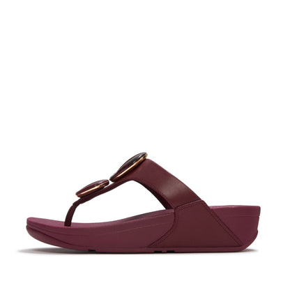 รองเท้าแตะแบบหูหนีบ ผู้หญิง รุ่น LULU CHUNKY STONE TOE-POST SANDALS