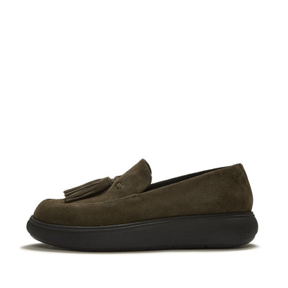 IQCOMFF SUEDE TASSEL LOAFERS