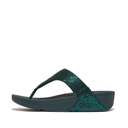 รองเท้าแตะแบบหูหนีบ ผู้หญิง รุ่น LULU GLITTERBALL TOE-POST SANDALS