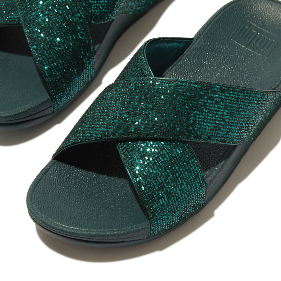 Fitflop lulu cross slide shimmer online