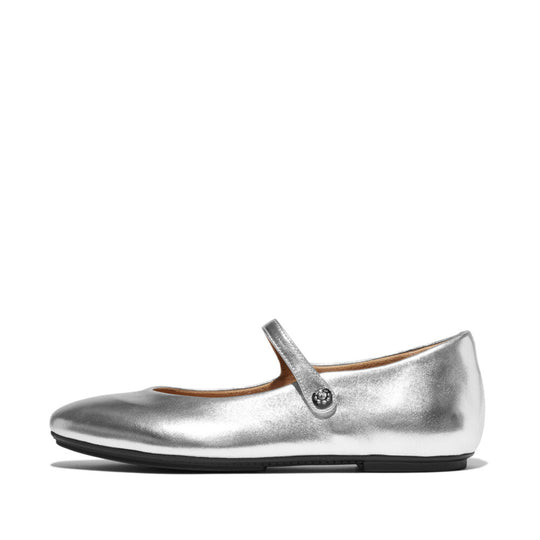 DELICATO CRYSTAL-CLUSTER SOFT M/LEATHER MARY JANES