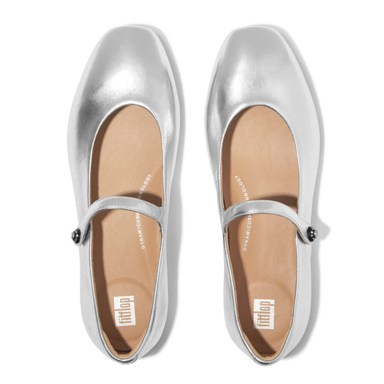 DELICATO CRYSTAL-CLUSTER SOFT M/LEATHER MARY JANES