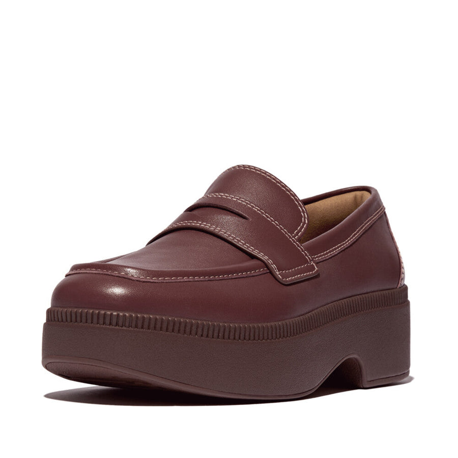 CTHY＋VEIN】COW LEATHER LOAFERS [EMBOSSED / ANTI