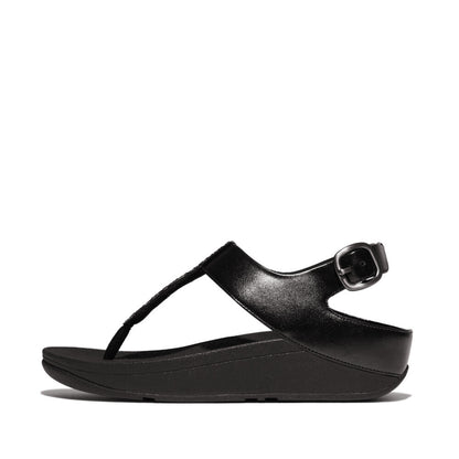 FINO CRYSTAL-MIX T-STRAP SANDALS