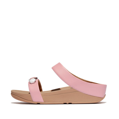 รองเท้าแตะ ผู้หญิง รุ่น FINO MULTI-STONE LEATHER SLIDES