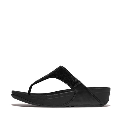 รองเท้าแตะแบบหูหนีบ ผู้หญิง รุ่น LULU SEQUIN TOE-POST SANDALS