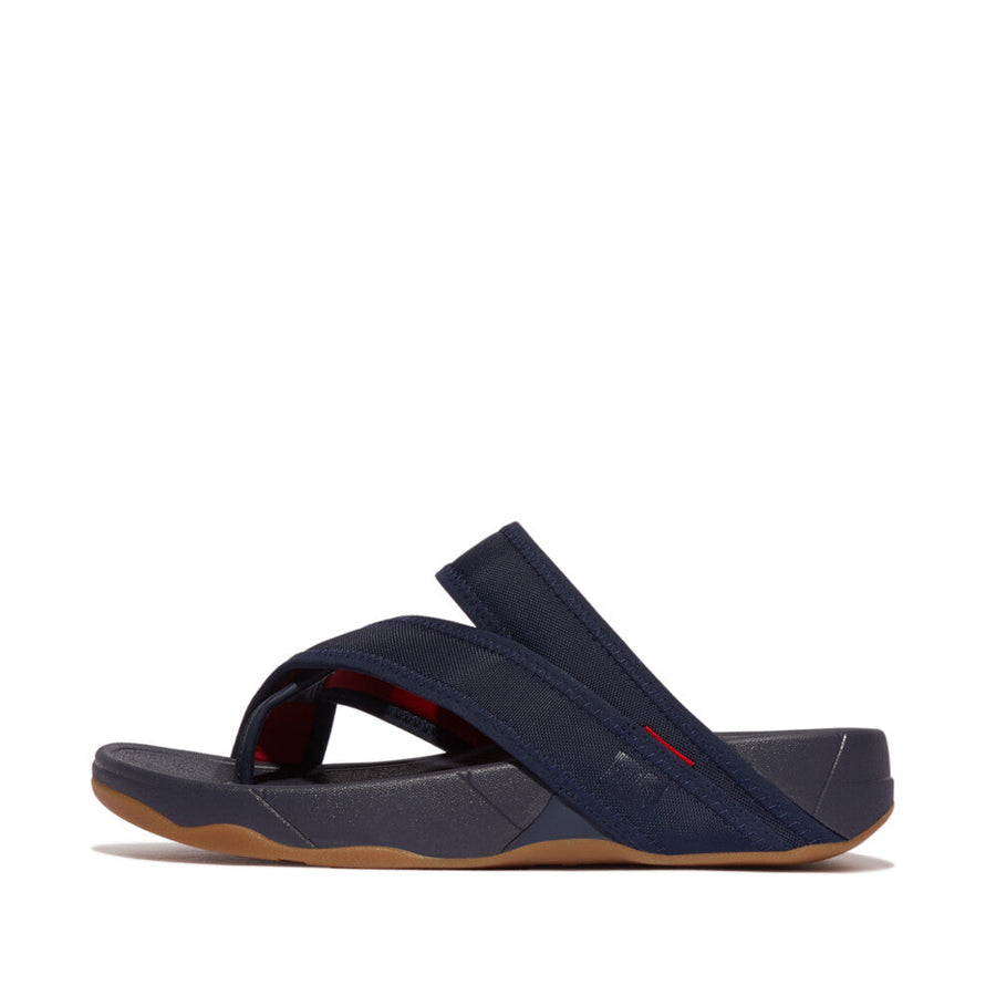 Mens flip flops with fabric toe post on sale