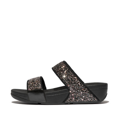 รองเท้าแตะ ผู้หญิง รุ่น LULU MULTI-TONAL GLITTER SLIDES
