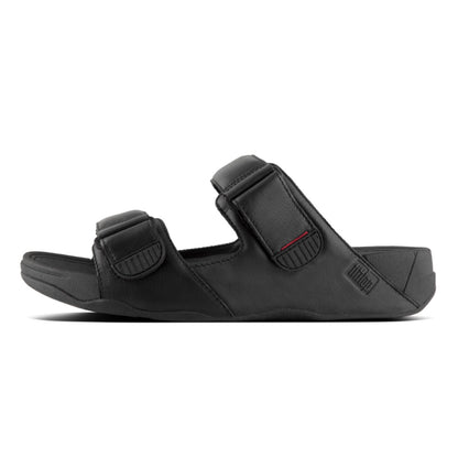 รองเท้าแตะแบบสวม ผู้ชาย รุ่น GOGH MOC ADJUSTABLE LEATHER SLIDES
