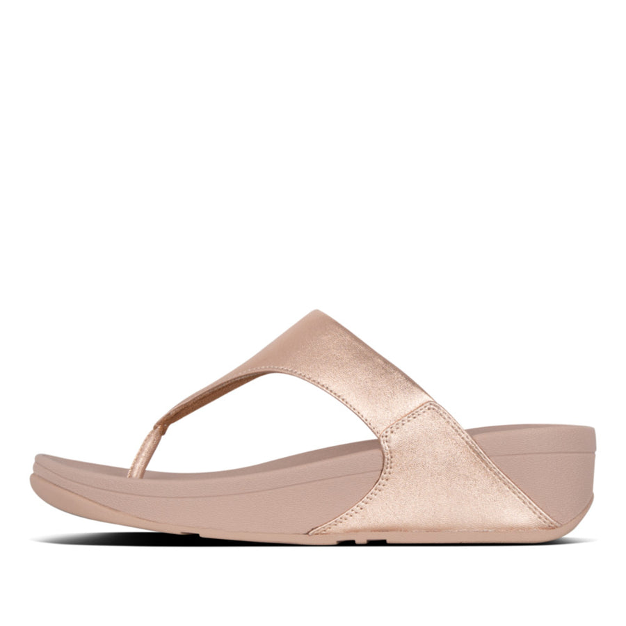 LULU LEATHER TOE POST SANDALS