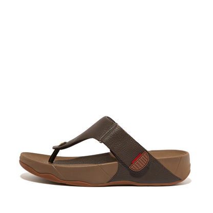 รองเท้าแตะแบบหูหนีบ ผู้ชาย รุ่น TRAKK II LEATHER TOE-POST SANDALS