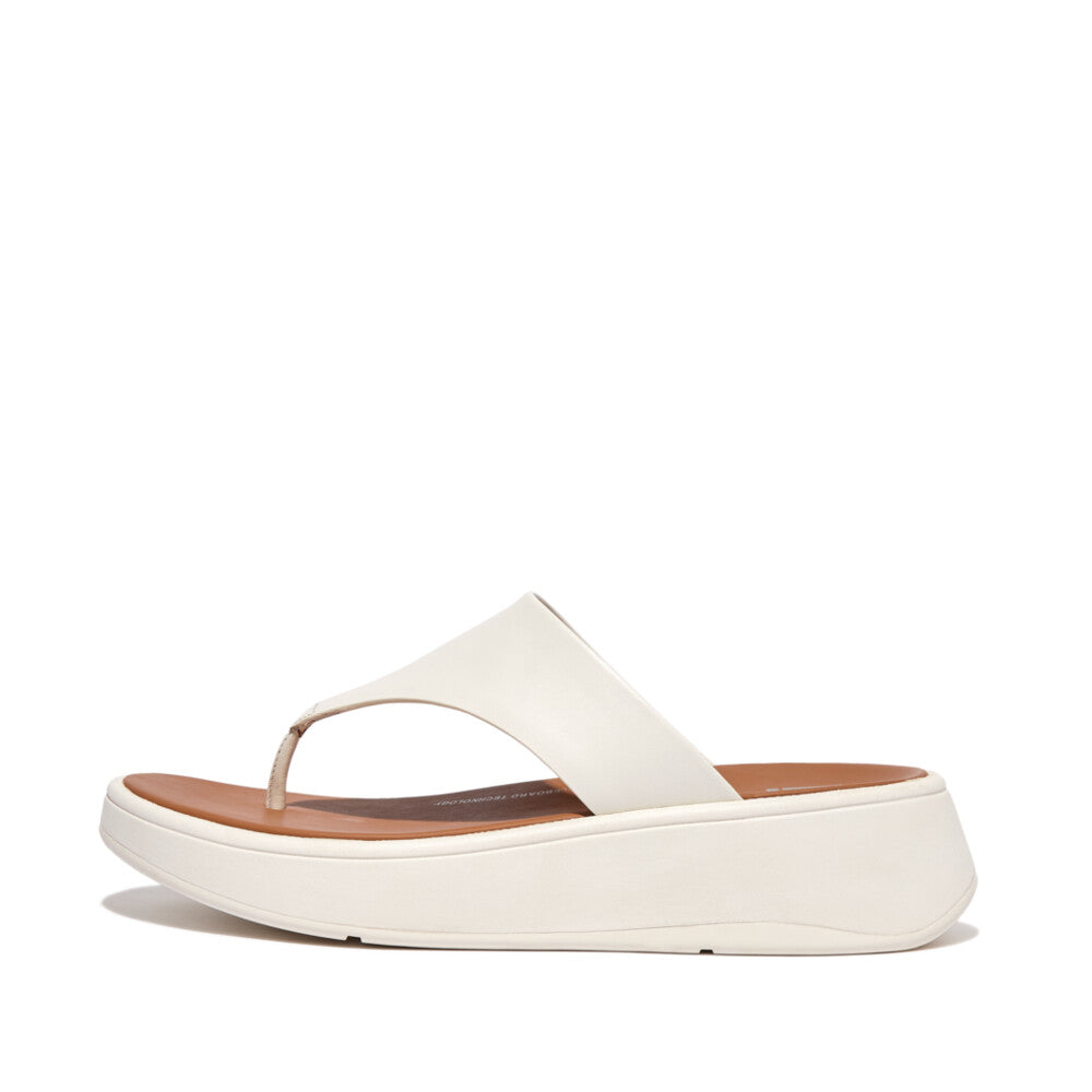 F-MODE LEATHER FLATFORM TOE-POST SANDALS – FitFlop Thailand