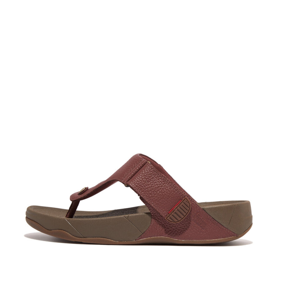 TRAKK II MENS LEATHER TOE POST SANDALS FitFlop Thailand