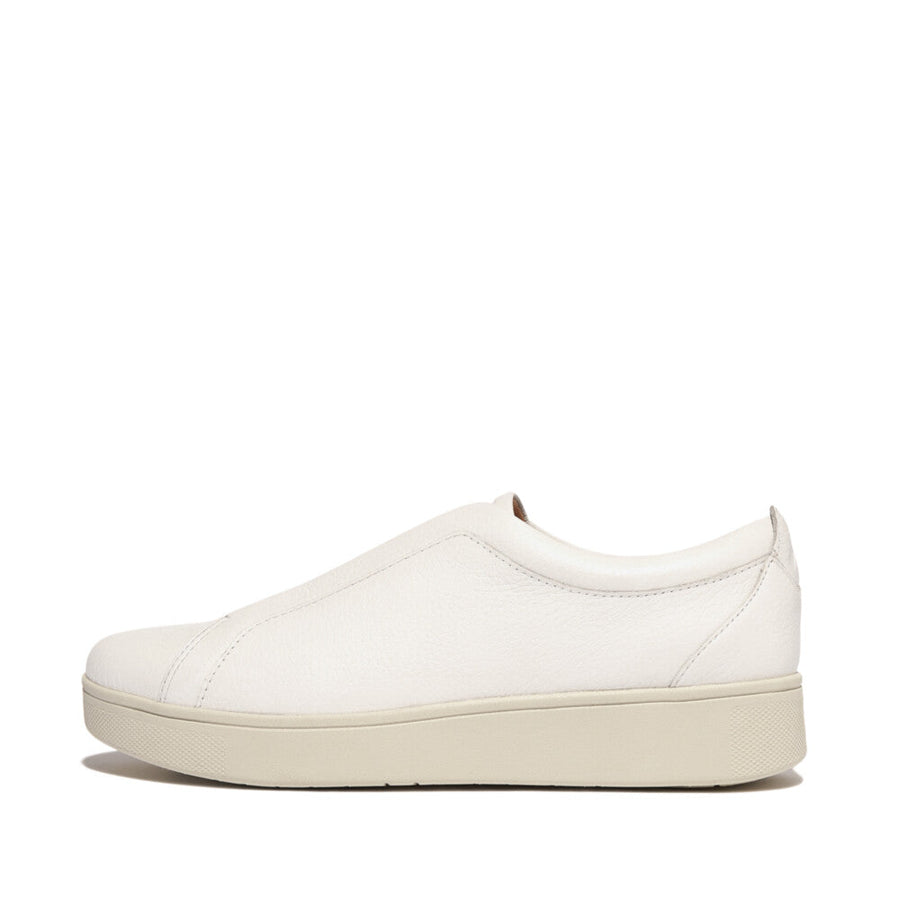 RALLY ELASTIC TUMBLED LEATHER SLIP ON TRAINERS FitFlop Thailand